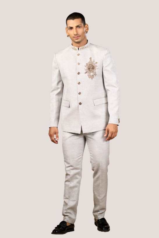 LIGHT GRAY JODHPURI